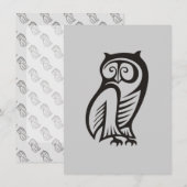 Owl Symbol Black (Front/Back)
