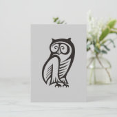 Owl Symbol Black (Standing Front)