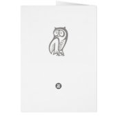 Owl Symbol Black (Back)