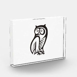 Owl Symbol Black Award