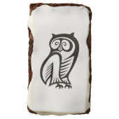 Owl Symbol Black Brownie (Rotated)
