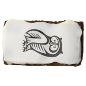 Owl Symbol Black Brownie (Front)