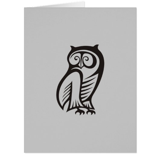 Owl Symbol Black Cards (Front)