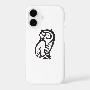 Owl Symbol Black iPhone 17 Case