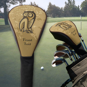 Owl Symbol Color Golf Head Cover