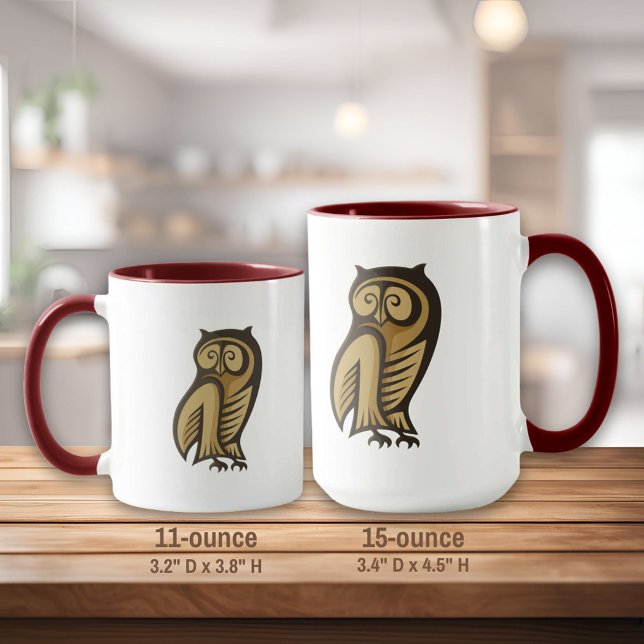 Owl Symbol Color Mug (Creator Uploaded)
