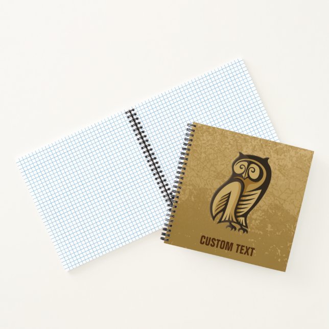 Owl Symbol Color Notebook (Inside)