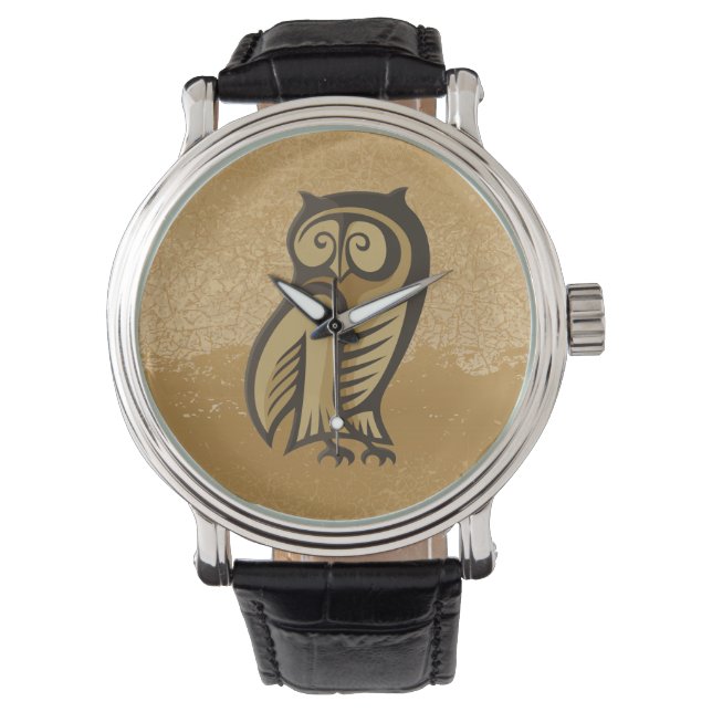 Owl Symbol Color Watch (Front)