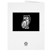 Owl Symbol White (Back)