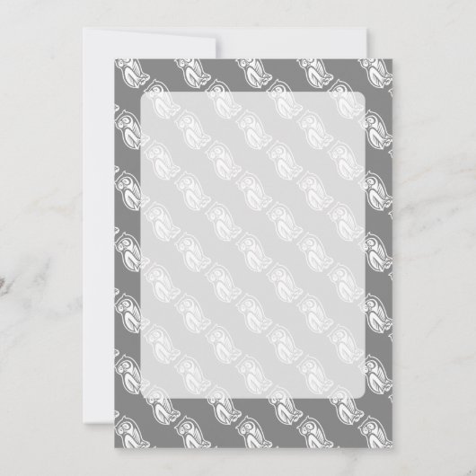 Owl Symbol White (Back)