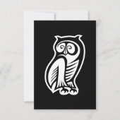 Owl Symbol White (Front)