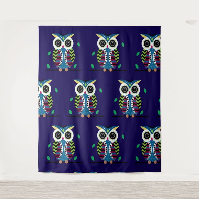 owl tapestry (Front)