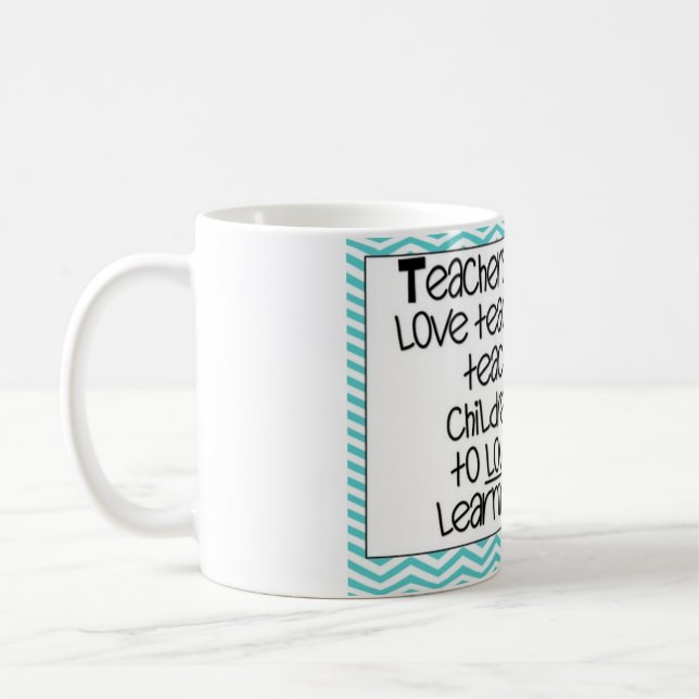 Owl Teacher Mug (Left)