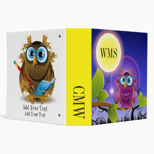 Owl Teacher (or Anyone ... ; ) Binder Notebook