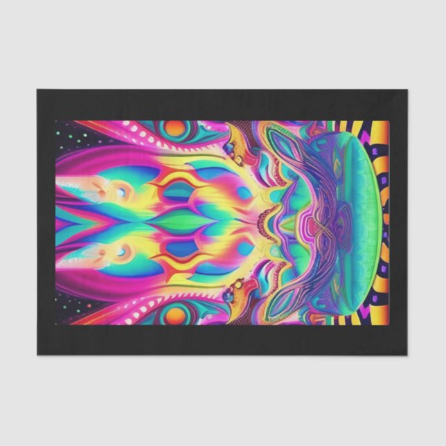 owl temple tissue paper (Front)