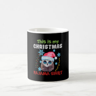 Owl This Is My Christmas Pajama Shirt Coffee Mug