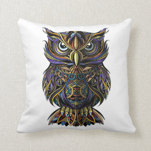 OWL THROW PILLOW