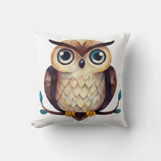 Owl Throw Pillow