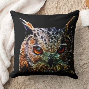 Owl Throw Pillow