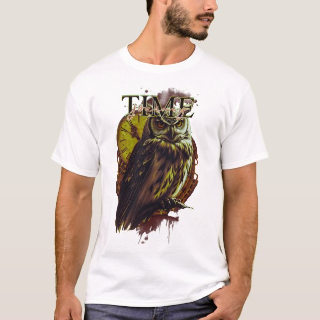 owl - Time Journey T-Shirt (Front)
