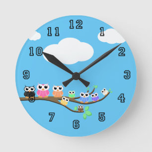 "OWL Together Now" Round Clock
