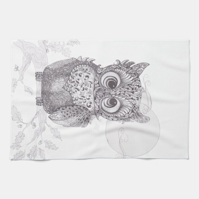 Owl Towel (Horizontal)