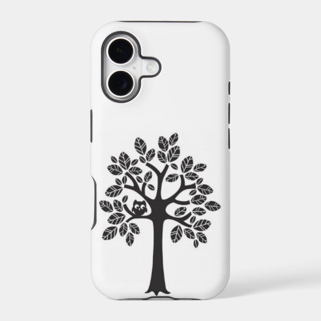 Owl Tree Iphone Case (Back)