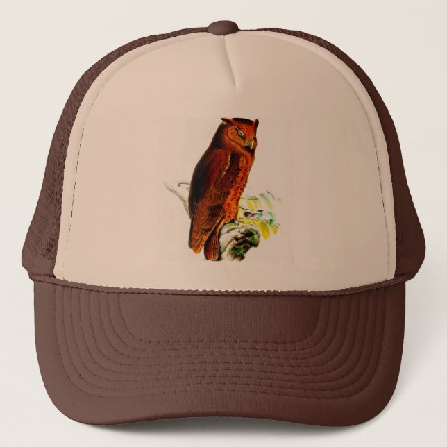Owl Trucker Hat (Front)