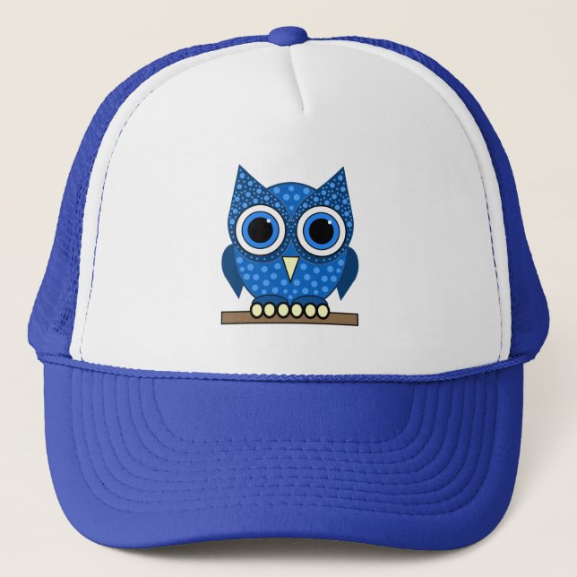 owl trucker hat (Front)