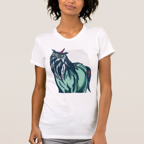 Owl Unicorn T_Shirt