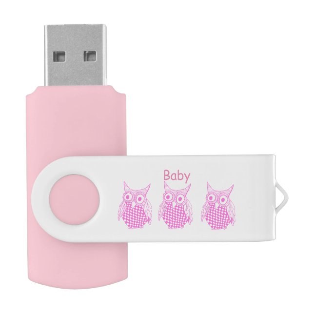 Owl USB Flash Drive (Opened)