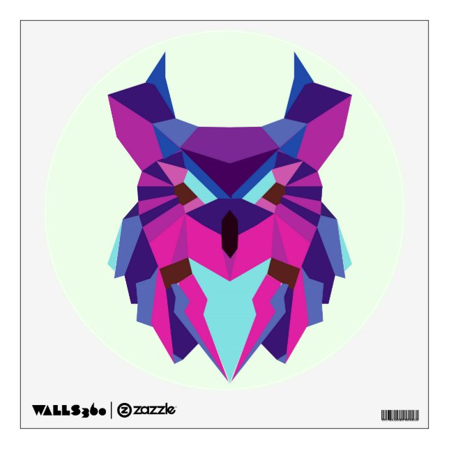 Owl Wall Decal (Front)