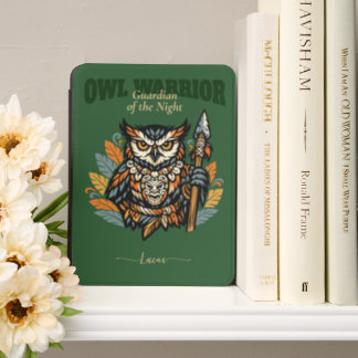 Owl Warrior, Guardian of the Night His Gift Kindle Cover