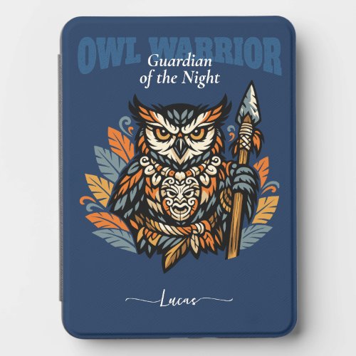 Owl Warrior, Guardian of the Night His Gift Kindle Cover