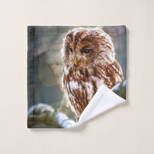 Owl Wash Cloth