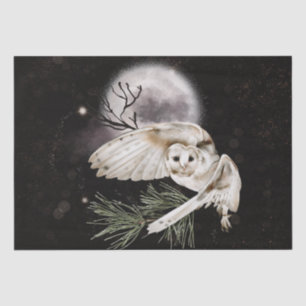 Owl Watercolor Tissue Paper