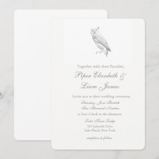 Owl Wedding Invitations
