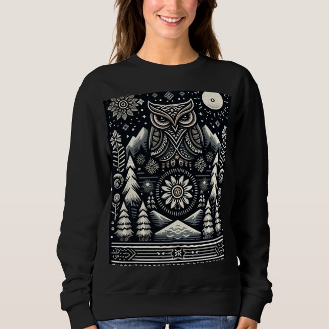 Owl Whinter Sweatshirt (Front)