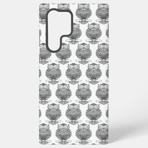 Owl (white) - Samsung Case