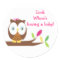 Owl Whoo Stickers