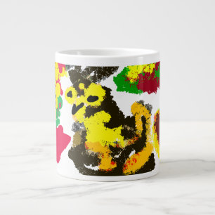 Owl wind autumn  giant coffee mug