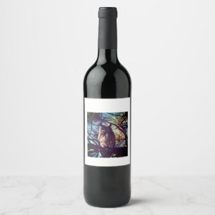 Owl Wine Label