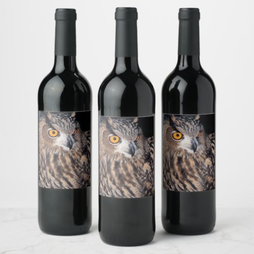 OWL WINE MEAD BOTTLE LABEL