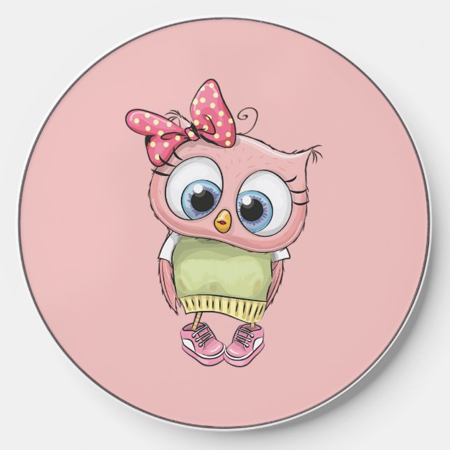 Owl Wireless Charger (Front)