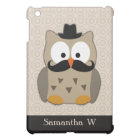 Owl with Mustache and Hat