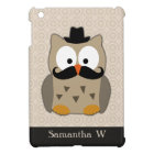 Owl with Mustache and Hat