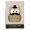 Owl with Mustache and Hat