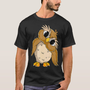 Owl Women Kids Girl T-Shirt
