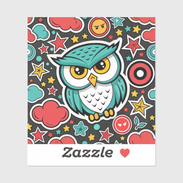 Owl wonders sticker (Sheet)