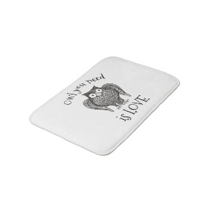 Owl you Need Bathroom Mat